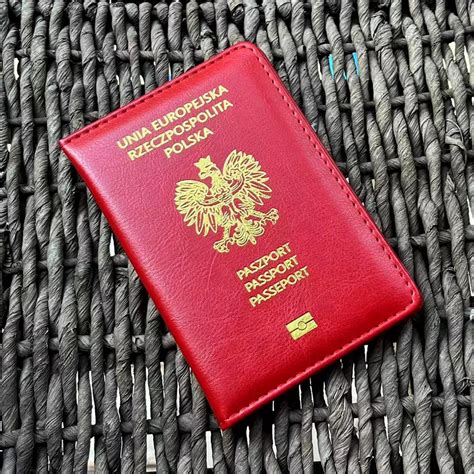 Poland Polish Passport Cover Travel Accessories Passport Case Na