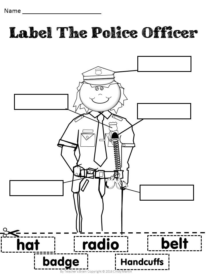 Police Officer Facts For Kindergarten