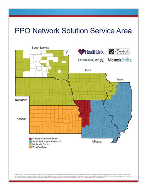 Ppo Network Service Area Providrs Care