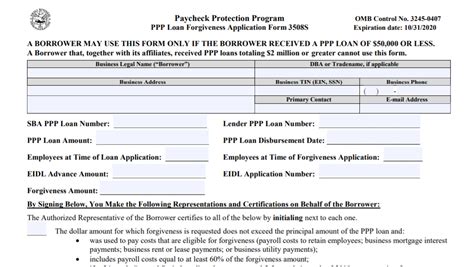 Ppp Loan Forgiveness Application Instructions Now Available