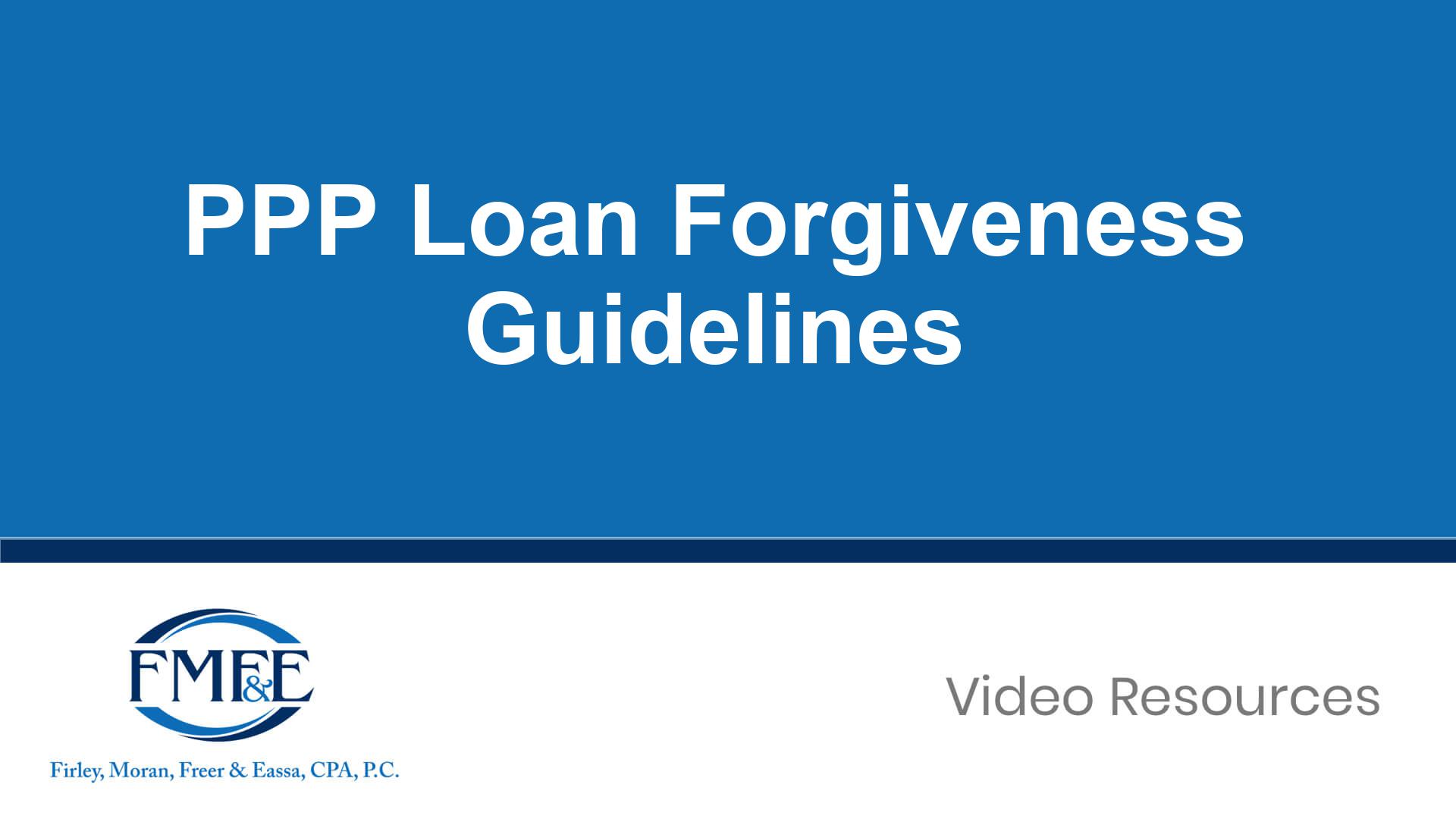 Ppp Loan Forgiveness Armanino