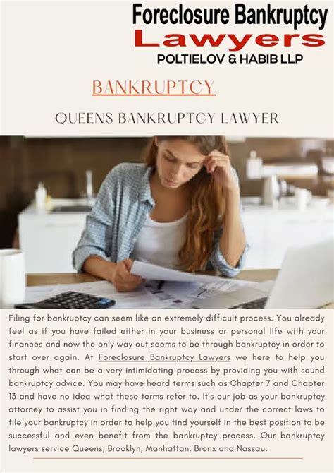 Ppt Bankruptcy Lawyer Queens Powerpoint Presentation Free Download