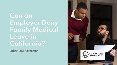 Ppt Can An Employer Deny Family Medical Leave In California