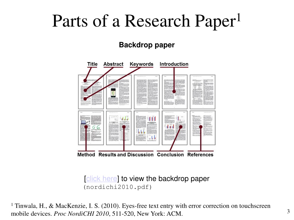 Ppt Chapter 8 Writing And Publishing A Research Paper Powerpoint