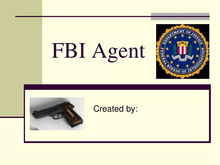 Ppt Fbi Agent Powerpoint Presentation Free Download Id 5429145