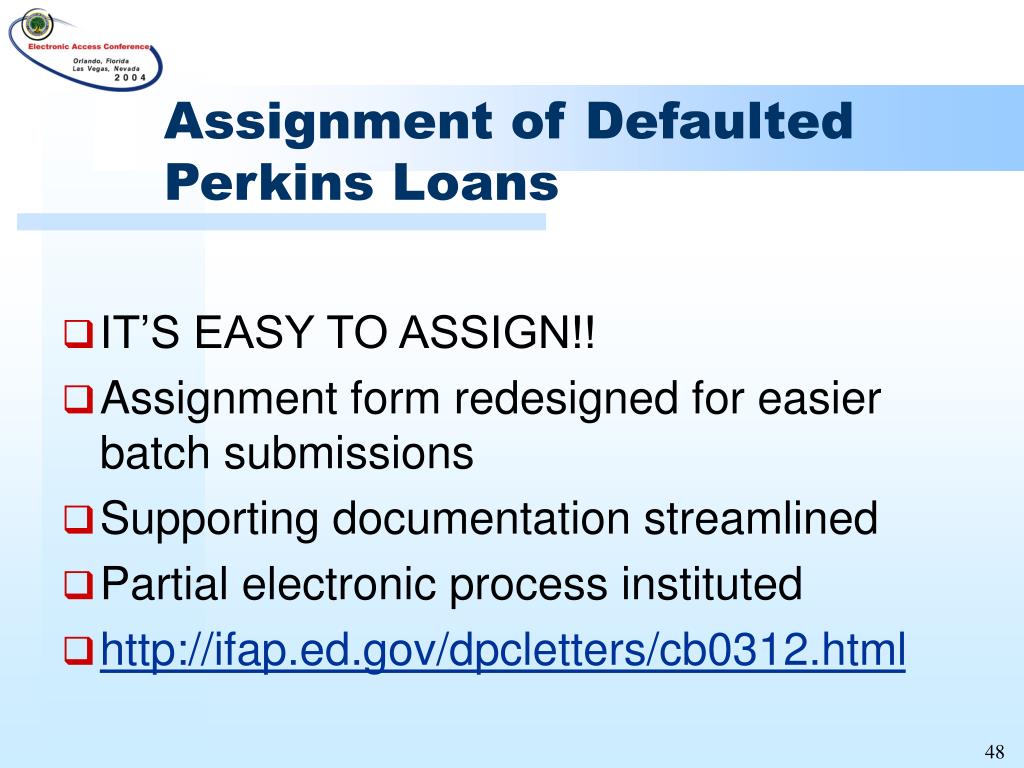 Ppt Ffel Direct Loan And Perkins Loan Policy Issues Of Interest To