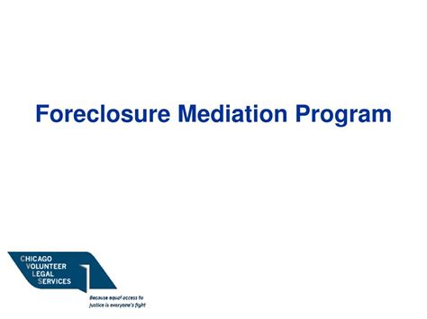 Ppt Foreclosure Mediation Program Powerpoint Presentation Free