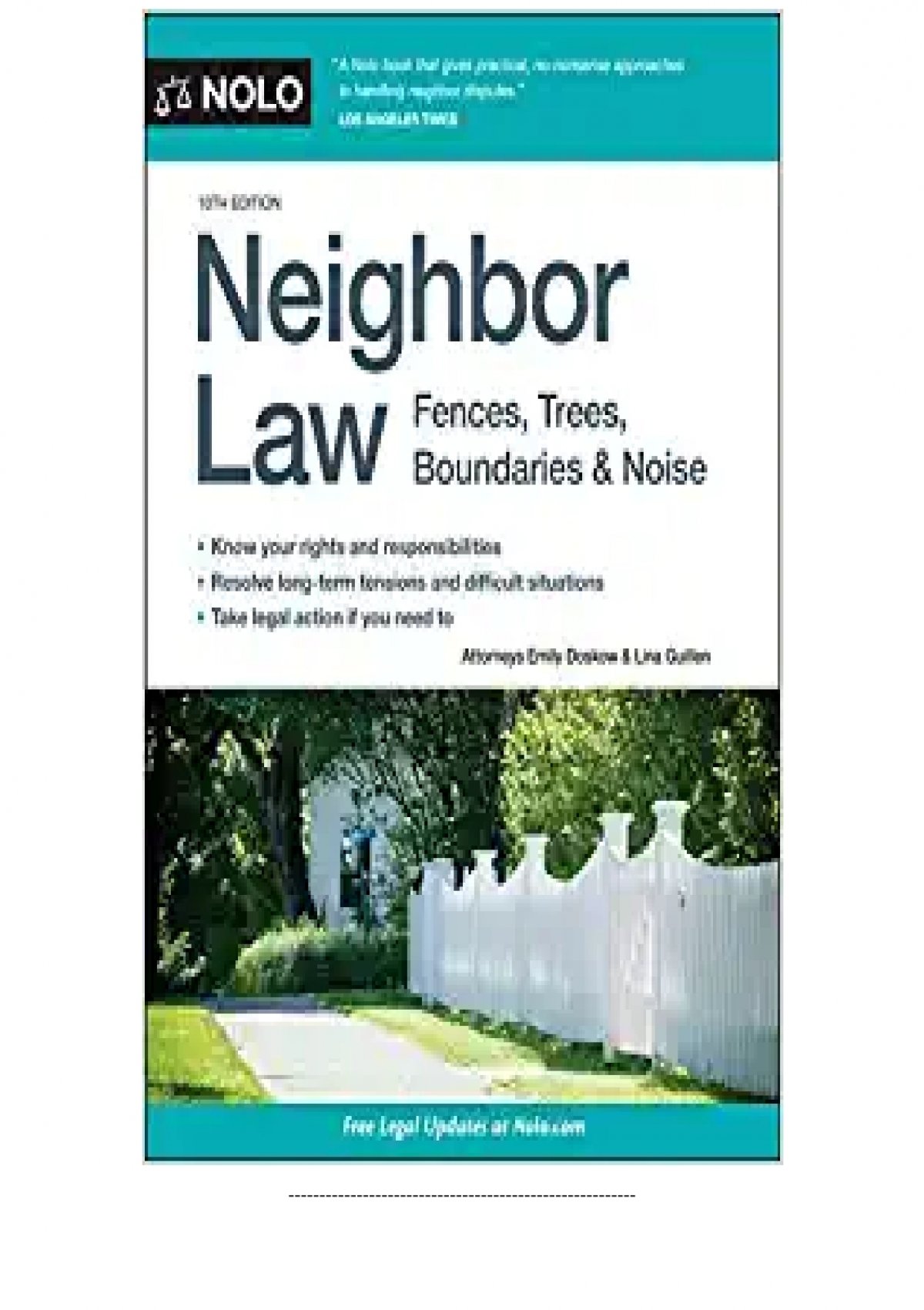 Ppt Get Pdf Download Neighbor Law Fences Trees Boundaries