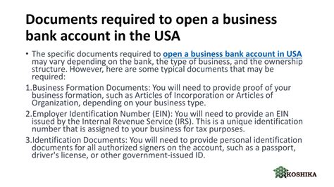 Ppt How To Open Us Business Bank Account As A Non Resident Powerpoint