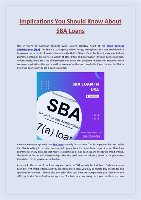 Ppt Implications You Should Know About Sba Loan1 Powerpoint Presentation Id 11547628