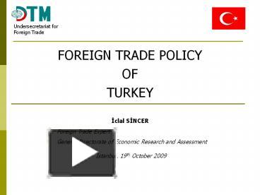 Ppt Import Export Documentation Foreign Trade Policy Powerpoint