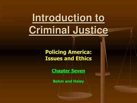 Ppt Introduction To Criminal Justice Powerpoint Presentation Free