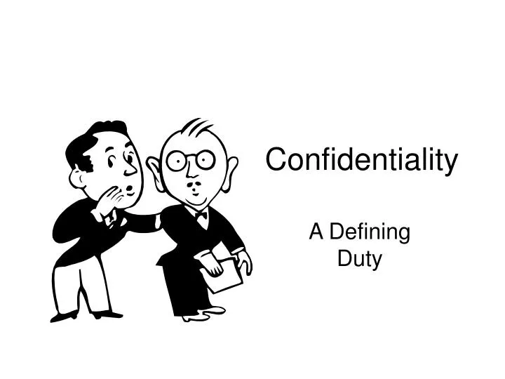 Ppt Lesson 5 Confidentiality Powerpoint Presentation Free Download Id 2441211