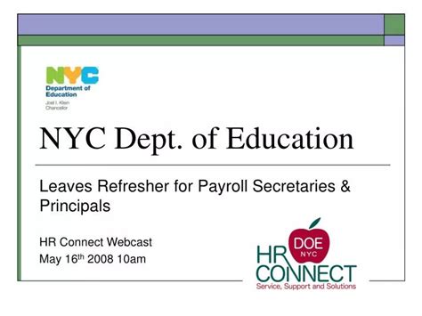 Ppt Nyc Dept Of Education Powerpoint Presentation Free Download