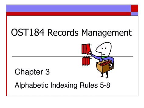 Ppt Ost184 Records Management Powerpoint Presentation Id 6909057