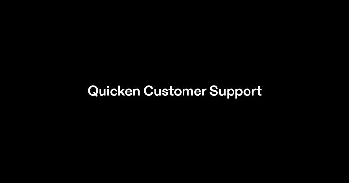 Ppt Quicken Customer Care 1 888 653 5491 Number Powerpoint