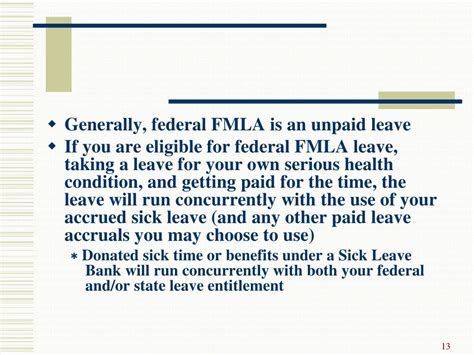 Ppt State Employee Fmla And Federal Fmla Powerpoint Presentation