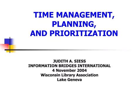 Ppt Time Management Planning And Prioritization Powerpoint Presentation Id 4955779