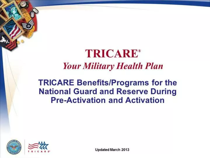 Ppt Tricare Eligibility Register Your Family In Deers Powerpoint