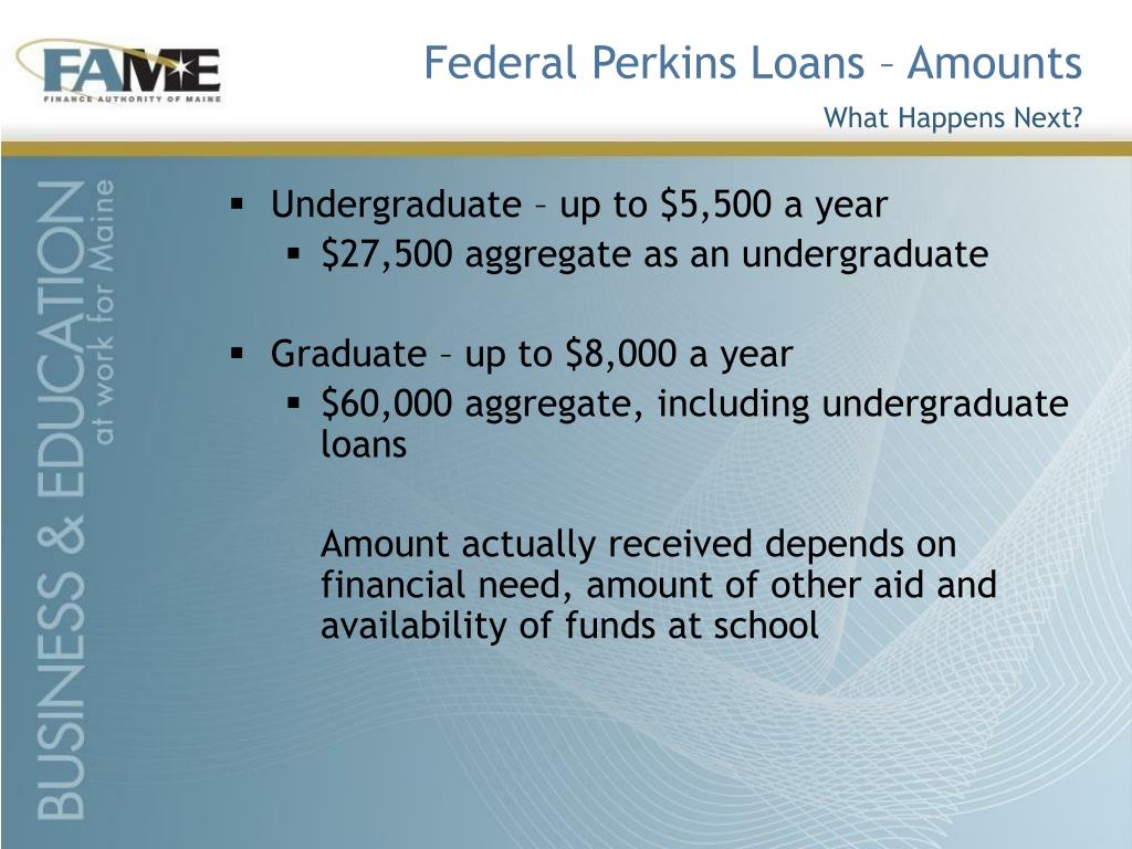 Ppt What Happens Next Understanding Award Letters And Loan Basics