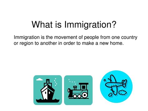 Ppt What Is Immigration Powerpoint Presentation Free Download Id 264565