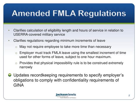 Ppt What S New With The Fmla Powerpoint Presentation Free Download