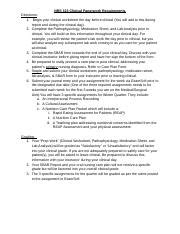 Pre Clinical Paperwork Wk 3 Docx Nrs 123 Clinical Paperwork