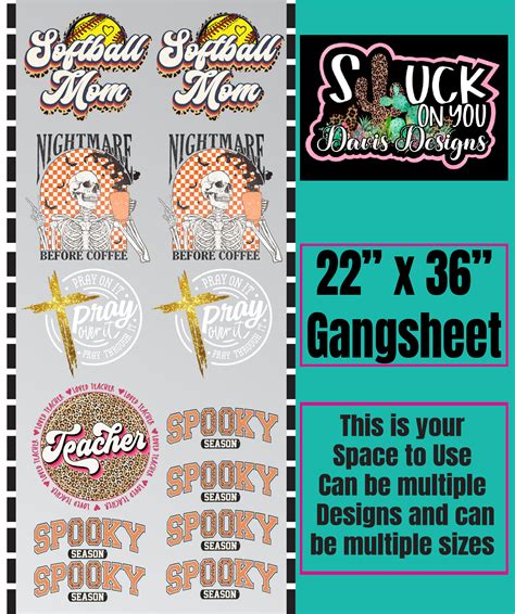 Pre Made Gang Sheets Rp S Creative Designs