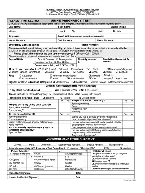 Pregnancy Paperwork Fill Out Amp Sign Online Dochub