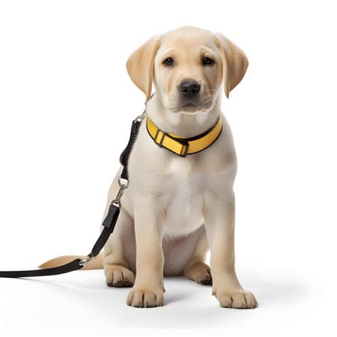 Premium Ai Image Guide Dog Isolated Assistance