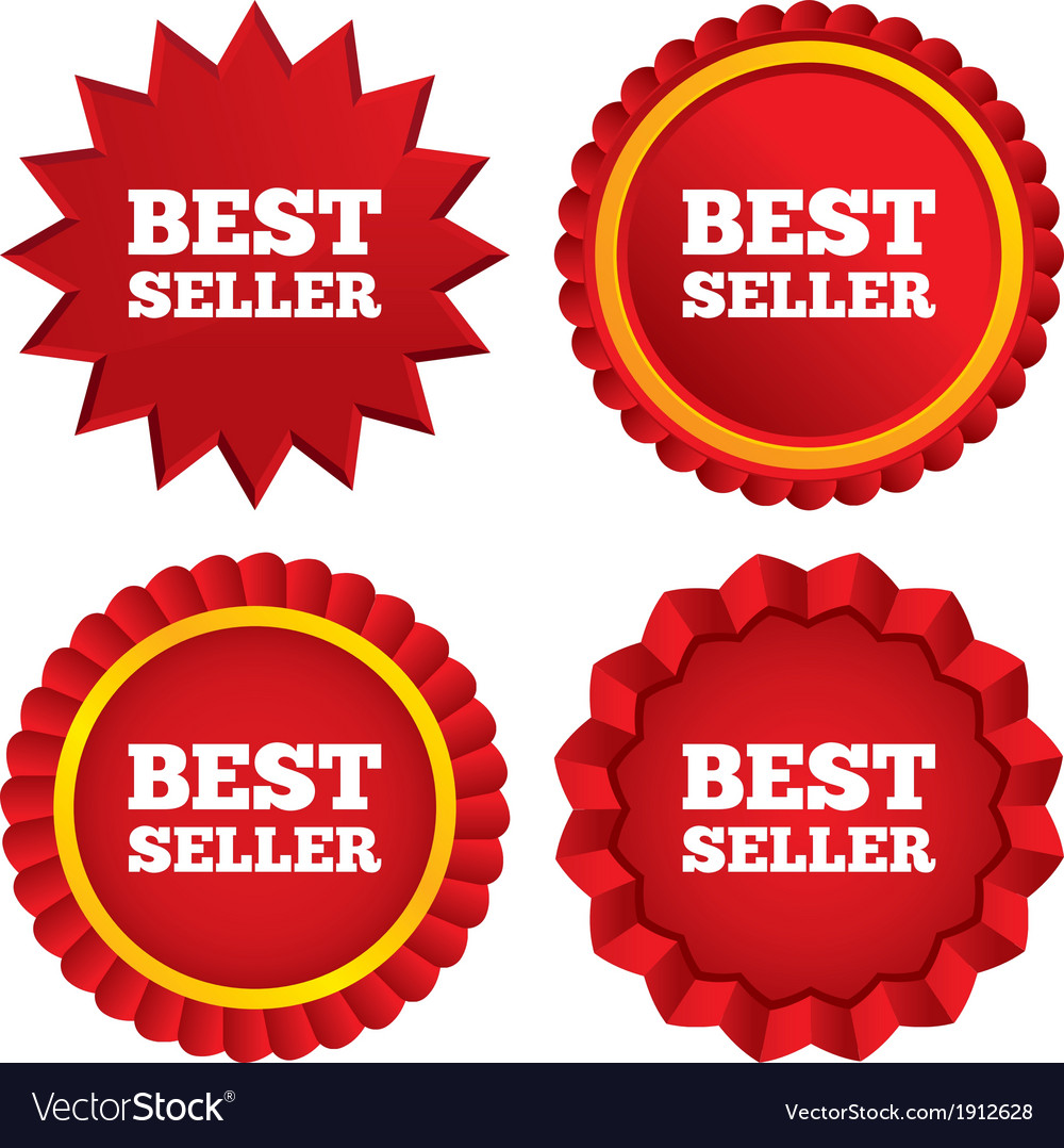 Premium Vector Best Seller Sign