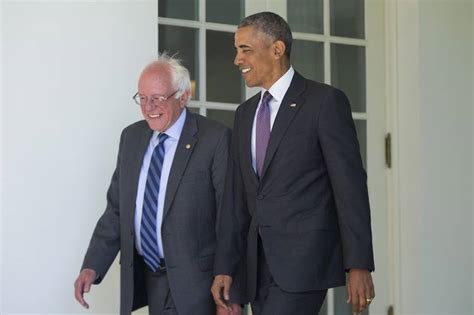 President Obama Bernie Sanders To Meet At The White House After