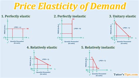 Price Elasticity Of Demand Types And Its Determinants Tutor S Tips