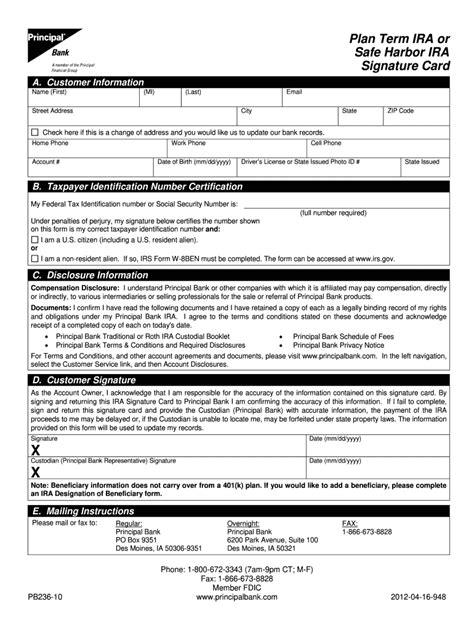 Principal 401K Withdrawal 2012 2024 Form Fill Out And Sign Printable Pdf Template Airslate