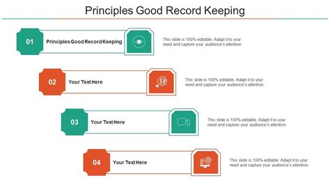 Principles Good Record Keeping Ppt Powerpoint Presentation Pictures