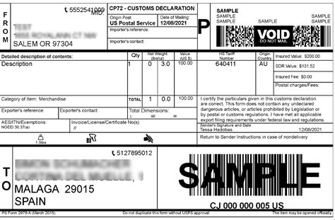 Print International Customs Forms How To Shippingeasy