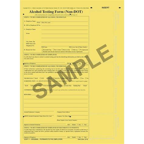 Printable Breath Alcohol Form Printable Forms Free Online