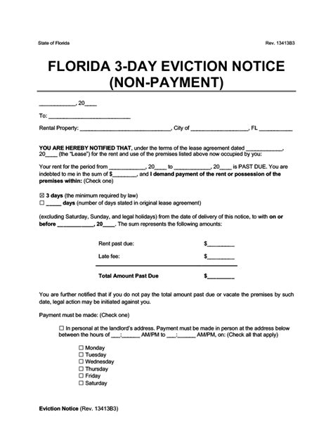 Printable Eviction Forms Printable Forms Free Online