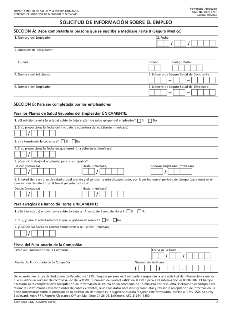 Printable Medicare Form Cms 40B Fillable Form 2024