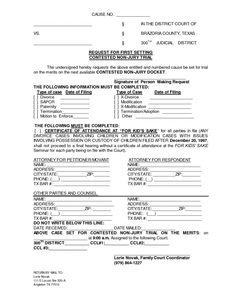 Printable Sample Divorce Documents Form Divorce Divorce Help