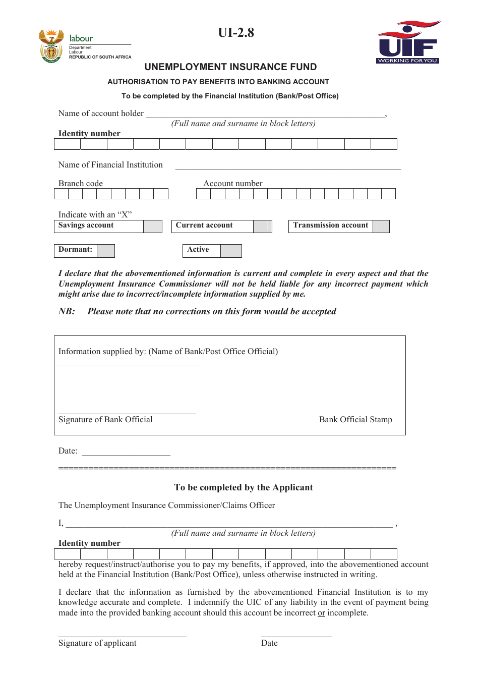 Printable Ui Clam Forms Printable Forms Free Online