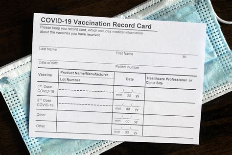 Printable Vaccination Card