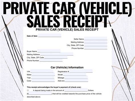 Private Car Sale Receipt Template Uk Classles Democracy