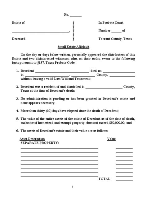 Probate Documents Pdf Probate Notary Public