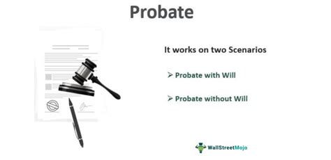 Probate Meaning With Without A Will Example Requirements