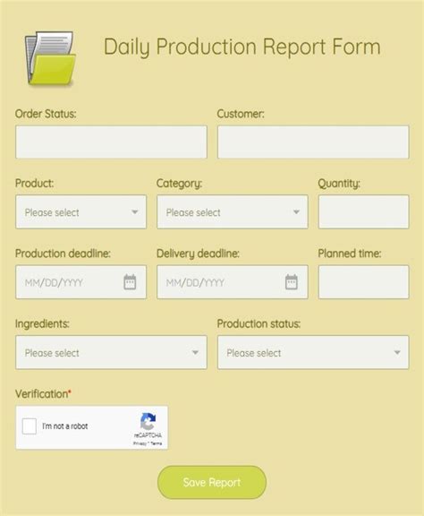 Production Paperwork