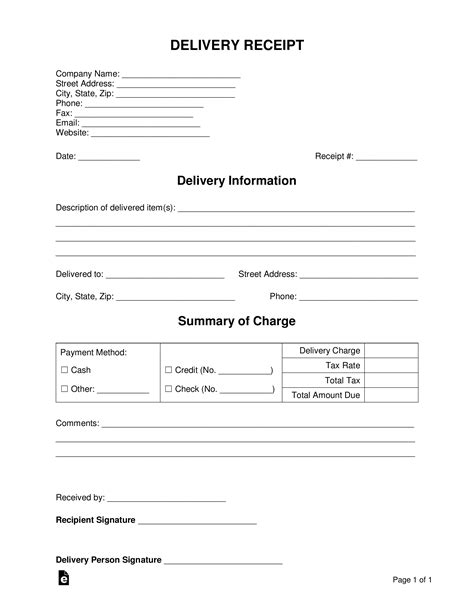 Proof Of Delivery Form Fill Online Printable Fillable Blank Pdffiller