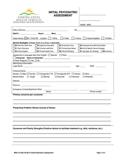 Psychiatrist Disability Paperwork