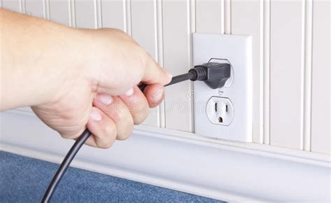 Pull The Plug Stock Photo Image Of Done Connect Hold 26550872