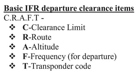 Quick Tips On How To Write An Ifr Clearance